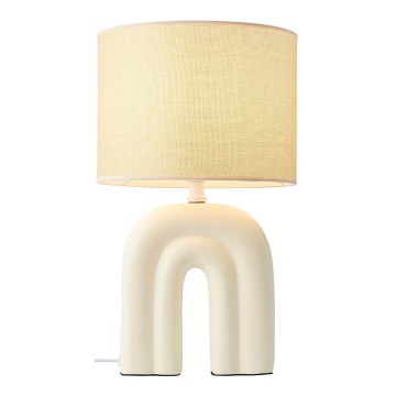 Nordlux - Tafellamp HAZE 1xE27/40W/230V beige