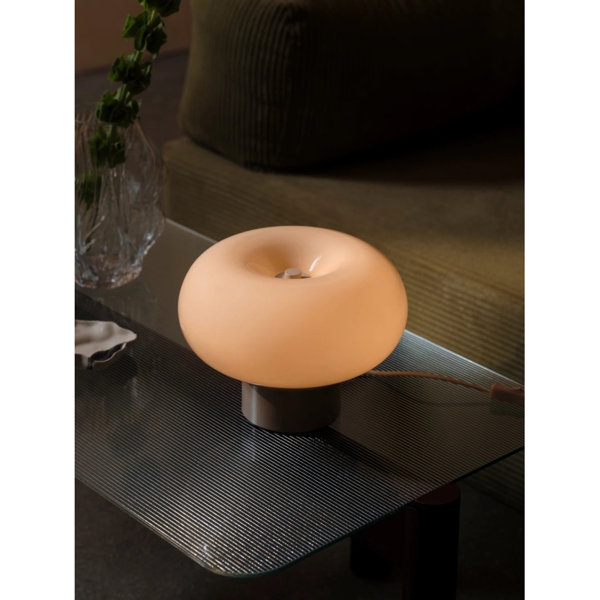 Nordlux - Tafellamp MALTI 2xE27/10W/230V beige