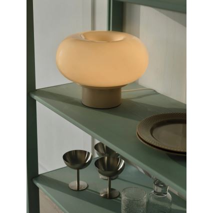 Nordlux - Tafellamp MALTI 2xE27/10W/230V beige