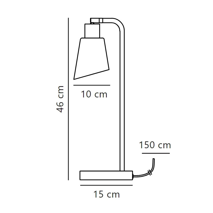 Nordlux - Tafellamp MOLLI 1xE14/25W/230V