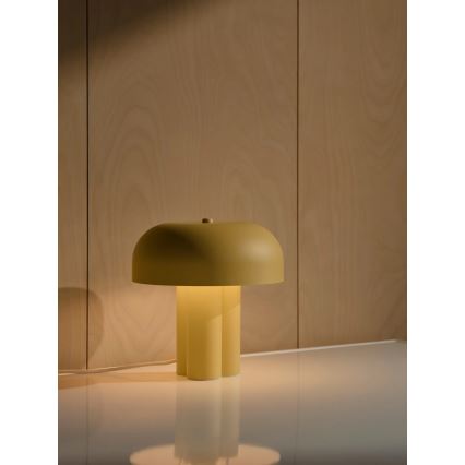 Nordlux - Tafellamp SANDRO 1xE27/15W/230V geel