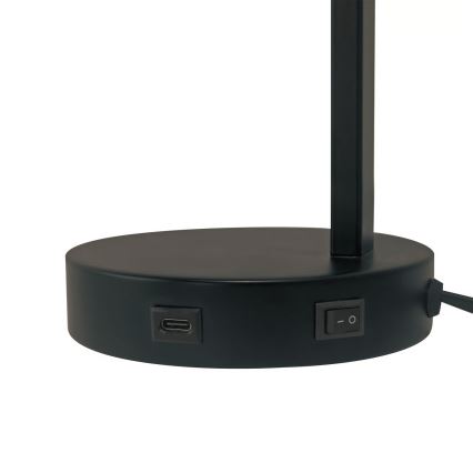 Nordlux - Tafellamp WILMER 1xE14/40W/230V zwart