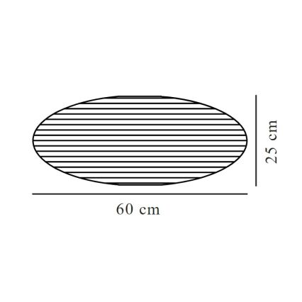 Nordlux - Lampenkap voor VILLO E27 kroonluchter, Ø 60 cm, grijs
