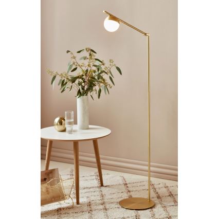 Nordlux - Vloerlamp CONTINA 1xG9/5W/230V messing
