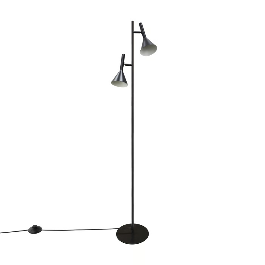 Nordlux - Vloerlamp KELVIS 2xGU10/12W/230V zwart
