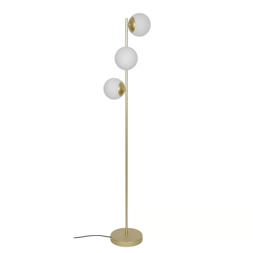 Nordlux - Vloerlamp LILLY 3xE14/10W/230V messing