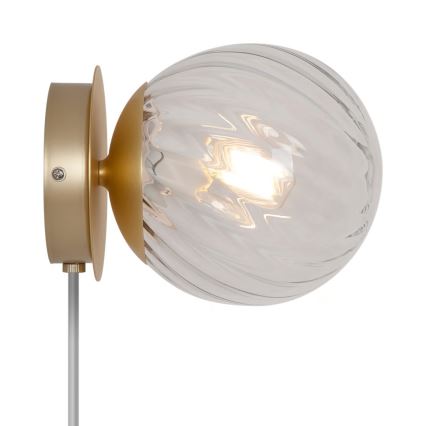 Nordlux - Wandlamp CHISELL 1xE14/25W/230V messing