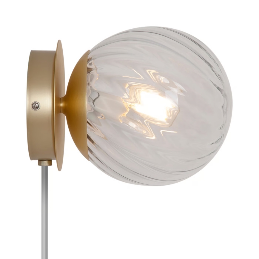 Nordlux - Wandlamp CHISELL 1xE14/25W/230V messing