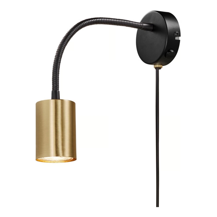 Nordlux - Wandlamp EXPLORE 1xGU10/7W/230V messing