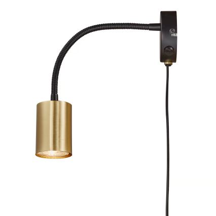 Nordlux - Wandlamp EXPLORE 1xGU10/7W/230V messing