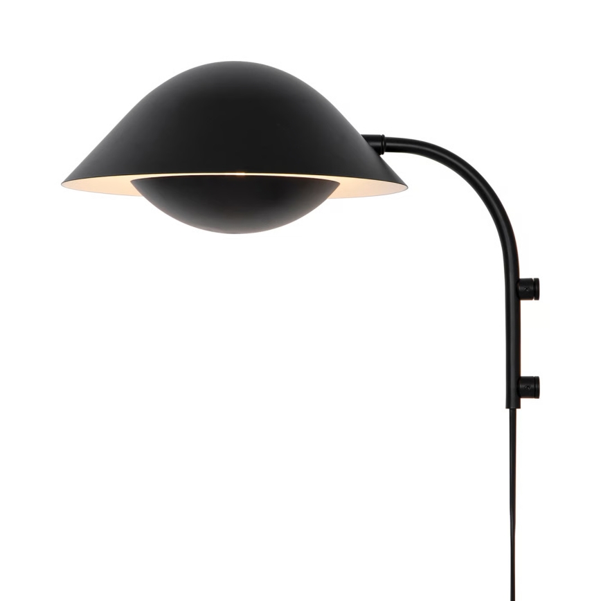 Nordlux - Wandlamp FREYA 1xE14/40W/230V zwart