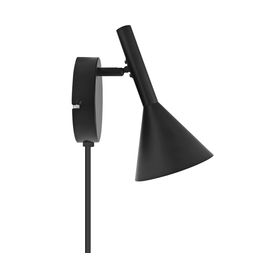 Nordlux - Wandlamp KELVIS 1xGU10/12W/230V zwart