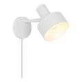 Nordlux - Wandlamp MATIS 1xE27/15W/230V wit