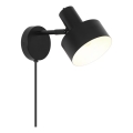 Nordlux - Wandlamp MATIS 1xE27/15W/230V zwart