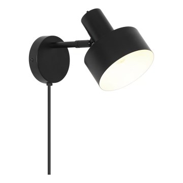 Nordlux - Wandlamp MATIS 1xE27/15W/230V zwart