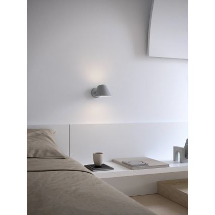 Nordlux - Wandlamp STAY 1xE27/60W/230V grijs