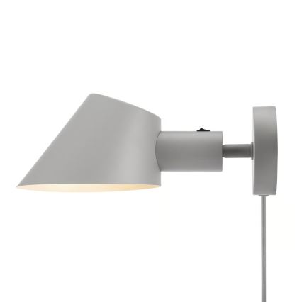 Nordlux - Wandlamp STAY 1xE27/60W/230V grijs