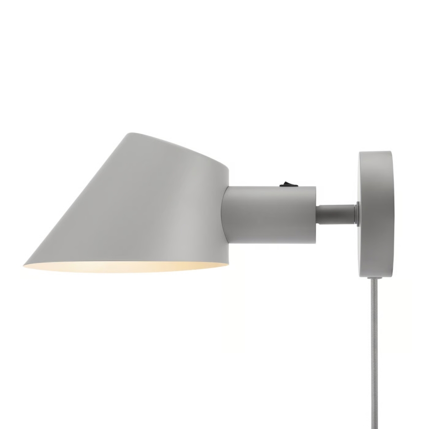 Nordlux - Wandlamp STAY 1xE27/60W/230V grijs