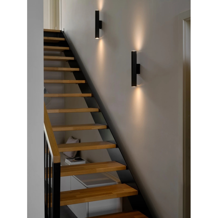 Nordlux - Wandlamp VICO 2xGU10/5W/230V zwart