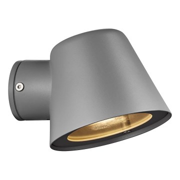 Nordlux - Wandlamp voor buiten ALERIA 1xGU10/35W/230V IP44 grijs