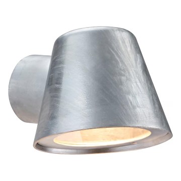 Nordlux - Wandlamp voor buiten ALERIA 1xGU10/35W/230V IP44 zilver