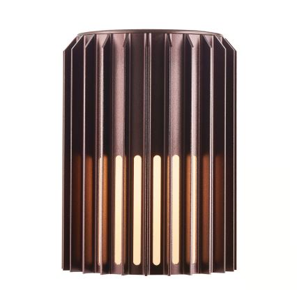 Nordlux - Wandlamp voor buiten ALUDRA 1xE27/15W/230V bruin