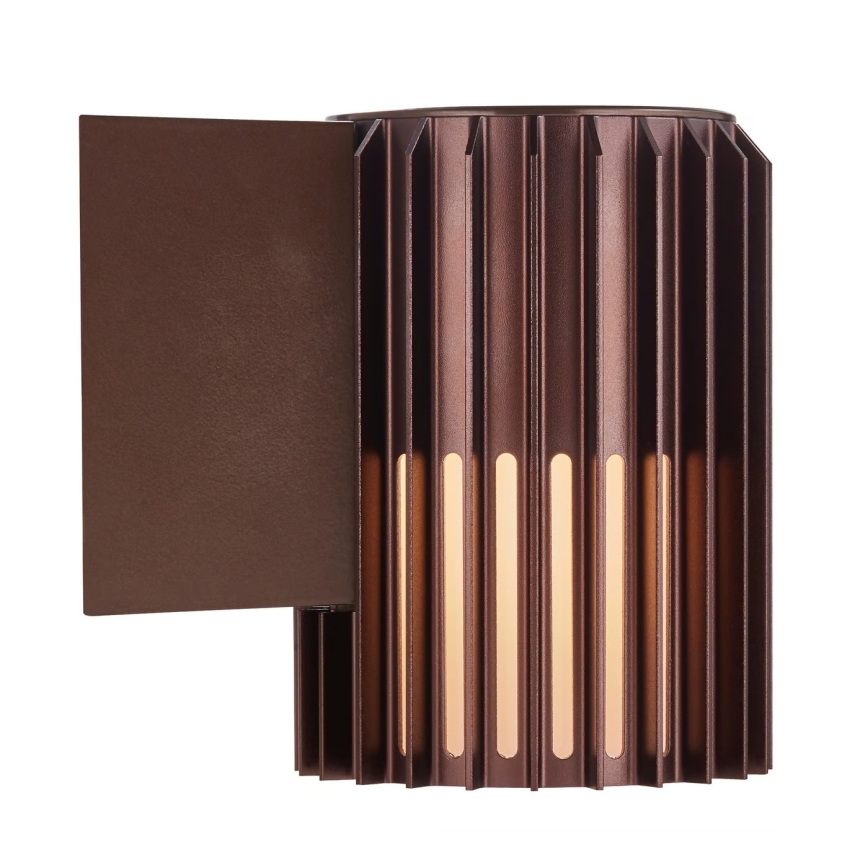 Nordlux - Wandlamp voor buiten ALUDRA 1xE27/15W/230V bruin