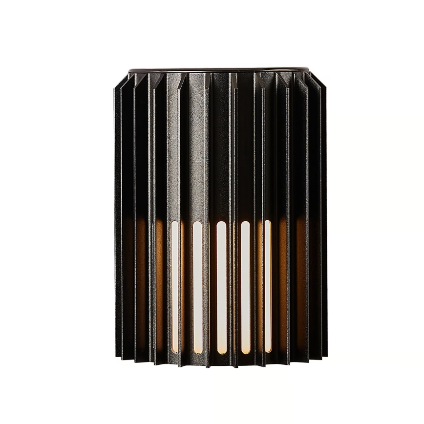 Nordlux - Wandlamp voor buiten ALUDRA 1xE27/15W/230V zwart