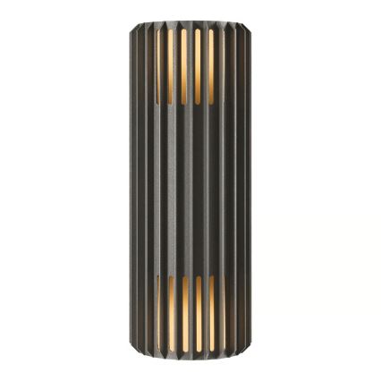 Nordlux - Wandlamp voor buiten ALUDRA 2xE27/15W/230V IP54 antraciet