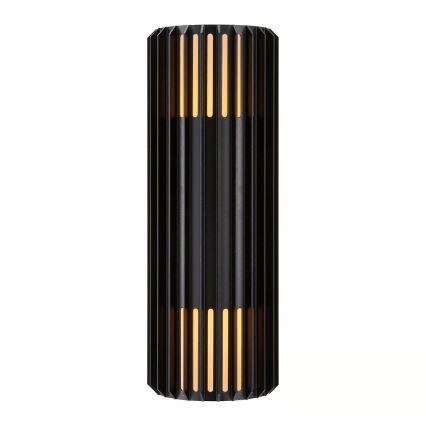 Nordlux - Wandlamp voor buiten ALUDRA 2xE27/15W/230V IP54 zwart