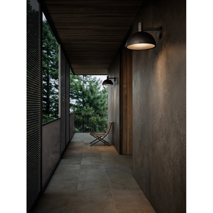 Nordlux - Wandlamp voor buiten ARKI 1xE27/20W/230V IP54 zwart
