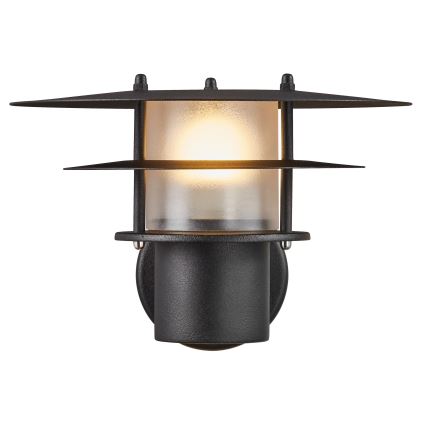 Nordlux - Wandlamp voor buiten BASTIA 1xE14/12W/230V IP54 zwart
