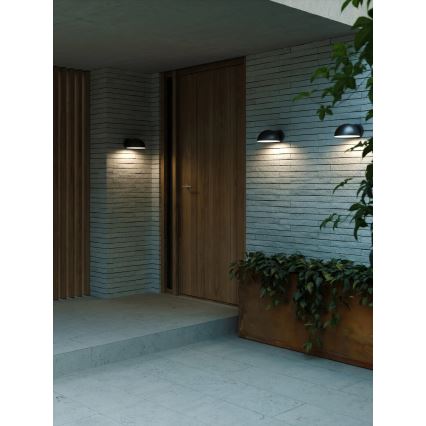 Nordlux - Wandlamp voor buiten CLARSO 1xE27/10W/230V IP44