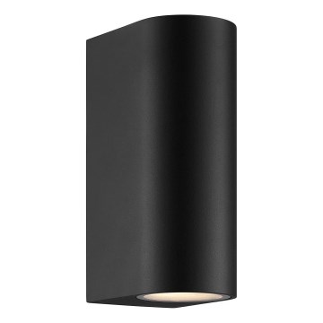 Nordlux - Wandlamp voor buiten DION 2xGU10/25W/230V IP44 zwart