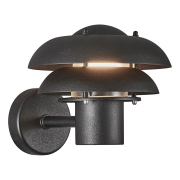 Nordlux - Wandlamp voor buiten KURNOS 1xE14/12W/230V IP54 zwart
