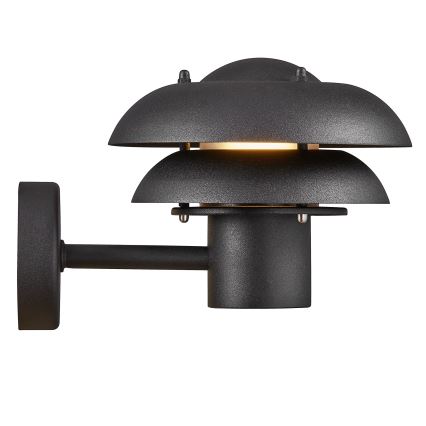 Nordlux - Wandlamp voor buiten KURNOS 1xE14/12W/230V IP54 zwart