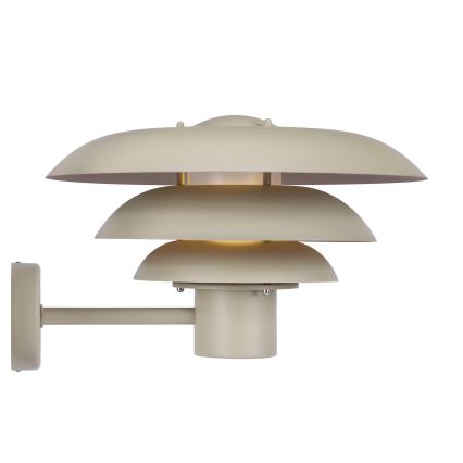Nordlux - Wandlamp voor buiten KURNOS 1xE27/20W/230V IP54 beige