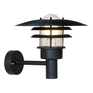 Nordlux - Wandlamp voor buiten LONSTRUP 1xE27/60W/230V IP44 zwart
