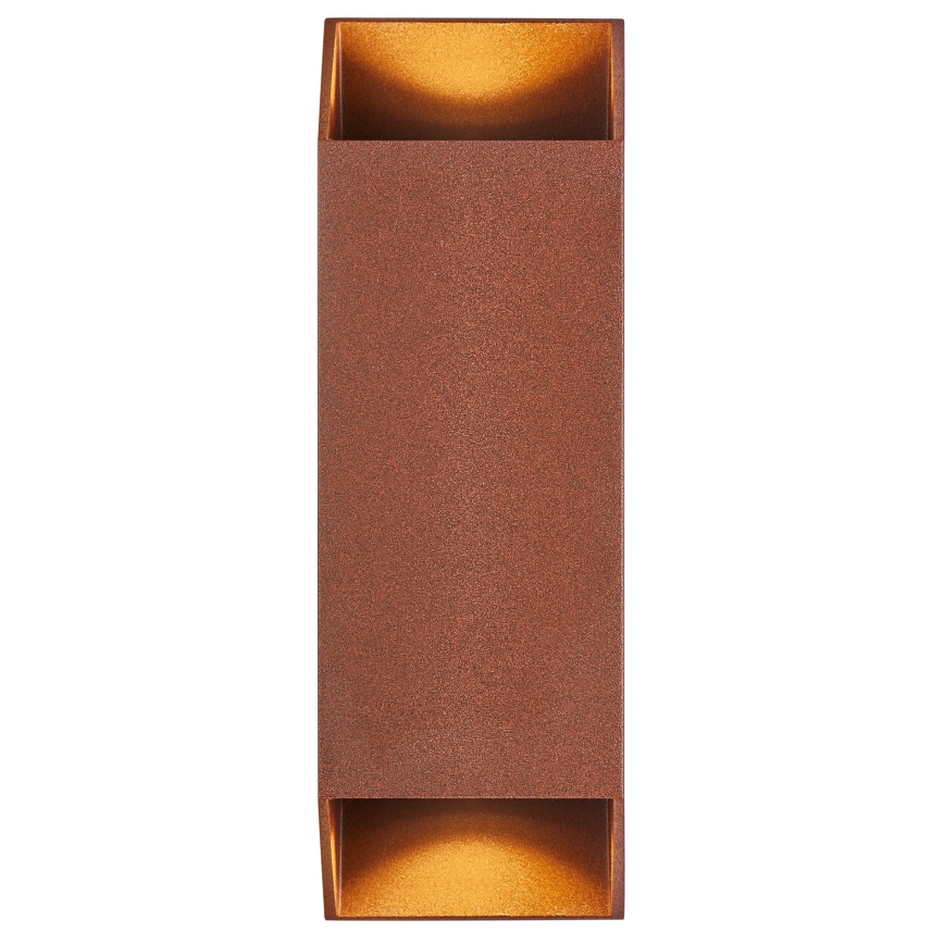 Nordlux - Wandlamp voor buiten NICO 2xGU10/35W/230V IP54 bruin