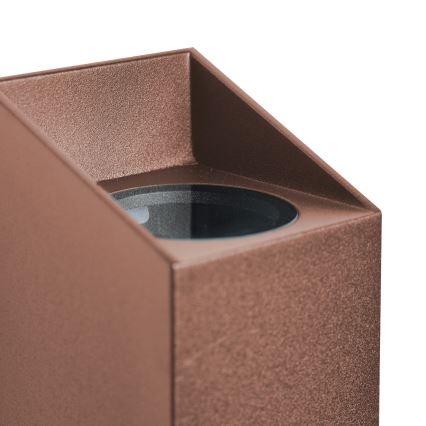 Nordlux - Wandlamp voor buiten NICO 2xGU10/35W/230V IP54 bruin