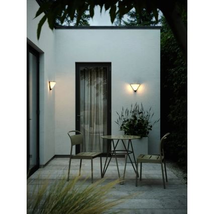 Nordlux - Wandlamp voor buiten NOORSTAD 1xE27/25W/230V IP44 zwart