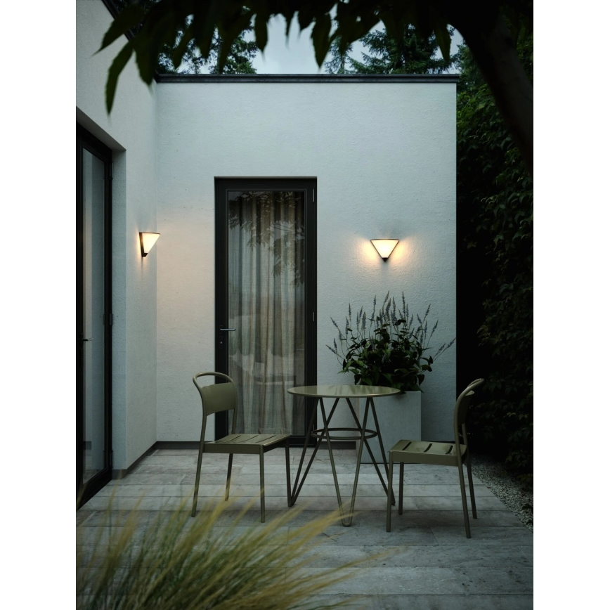 Nordlux - Wandlamp voor buiten NOORSTAD 1xE27/25W/230V IP44 zwart