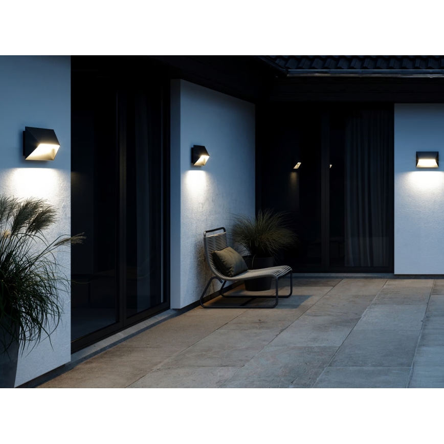Nordlux - Wandlamp voor buiten PONTIO 2xGU10/25W/230V IP54