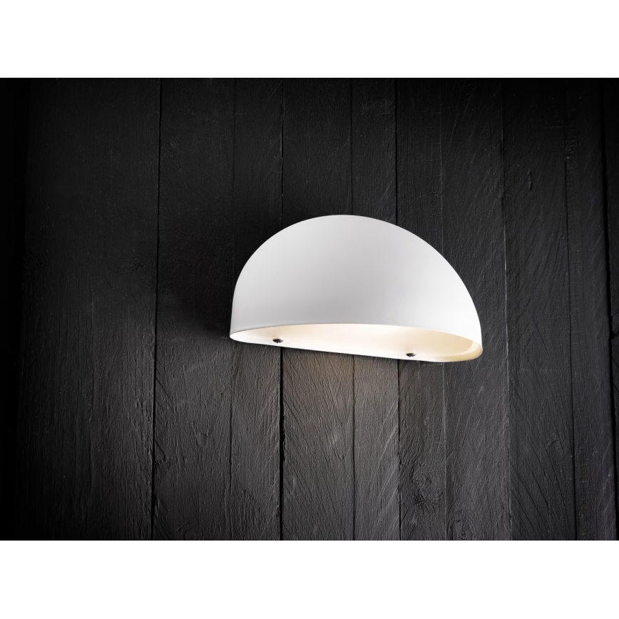 Nordlux - Wandlamp voor buiten SCORPIUS 1xE14/40W/230V IP33 wit