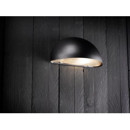 Nordlux - Wandlamp voor buiten SCORPIUS 1xE14/40W/230V IP33 zwart