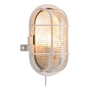 Nordlux - Wandlamp voor buiten SKOTLAMPE 1xE27/60W/230V IP44 wit