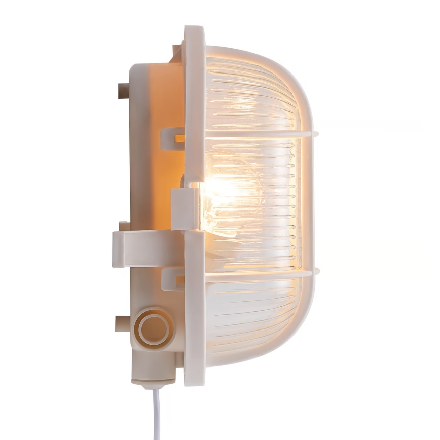 Nordlux - Wandlamp voor buiten SKOTLAMPE 1xE27/60W/230V IP44 wit