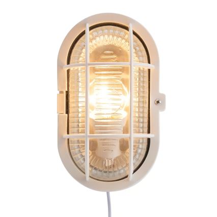 Nordlux - Wandlamp voor buiten SKOTLAMPE 1xE27/60W/230V IP44 wit