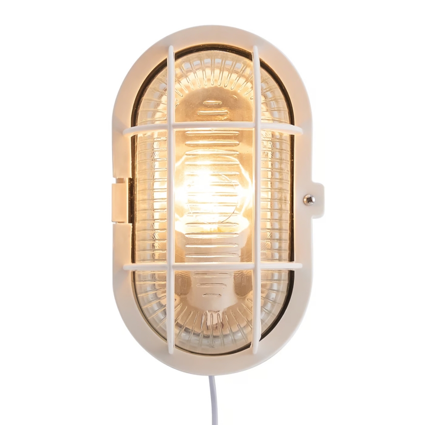 Nordlux - Wandlamp voor buiten SKOTLAMPE 1xE27/60W/230V IP44 wit