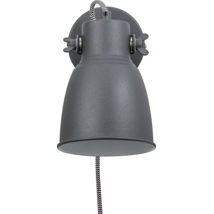 Nordlux - Wandspot ADRIAN 1xE27/25W/230V antraciet